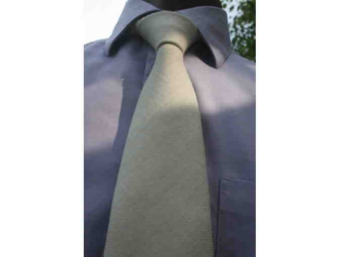 Ethical Luxury for Men - Suriluxe Suri Fabric Tie in Dark Fawn