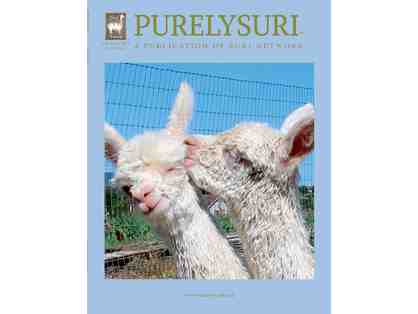 Ad (Full Page) for your farm or business in Purely Suri Magazine