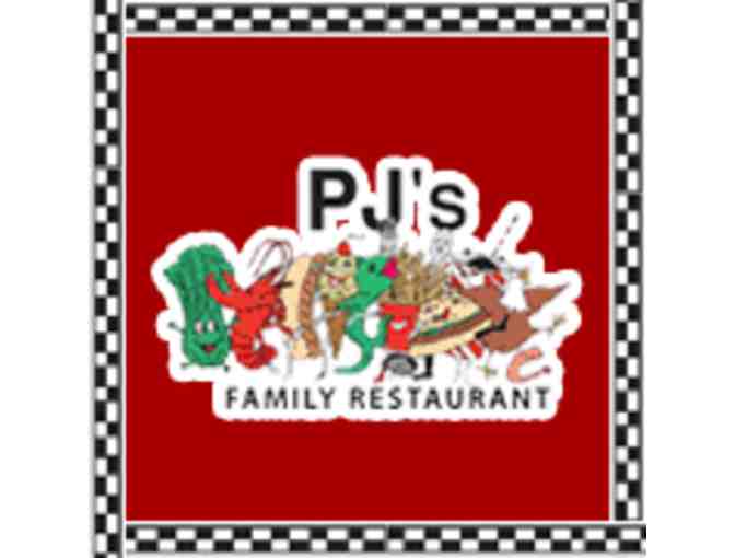 PJ's Family Restaurant Gift Certificate - Photo 1