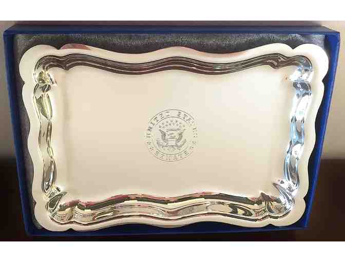 United States Senate Platter Signed by Senator Richard Blumenthal