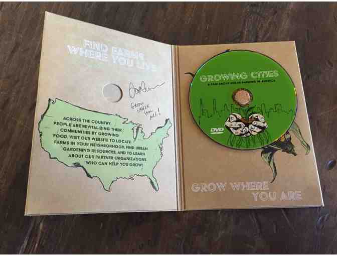 Sign Copy of the Film: Growing Cities