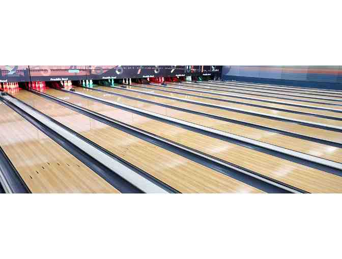 gift certificate for one hour bowling at Presidio Bowl