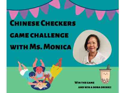 [Sutro Kid] Chinese Checkers game challenge with Ms. Monica