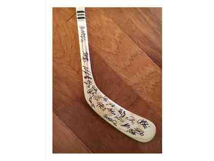 Washington Caps TEAM Signed Hockey Stick