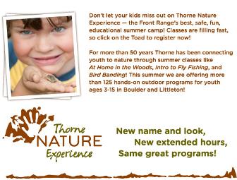 Gift Certificate for Thorne Nature Experience