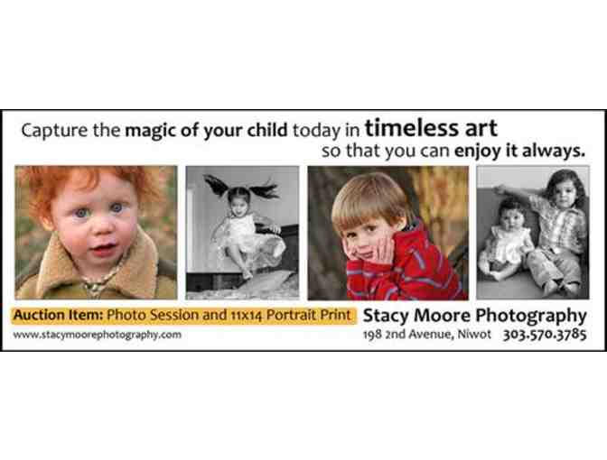 Stacey Moore Photography Photo Session + 11 x 14 print