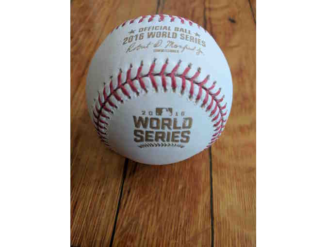 Kyle Schwarber Autographed WORLD SERIES Baseball
