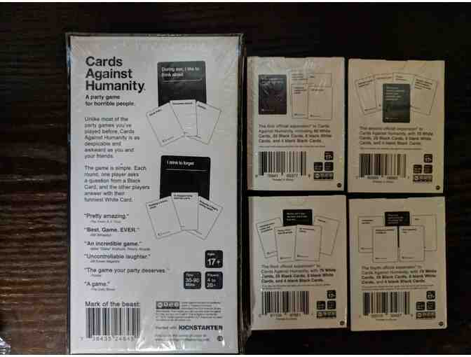 Brand New Cards Against Humanity Game + Expansions 1, 2, 3, and 4
