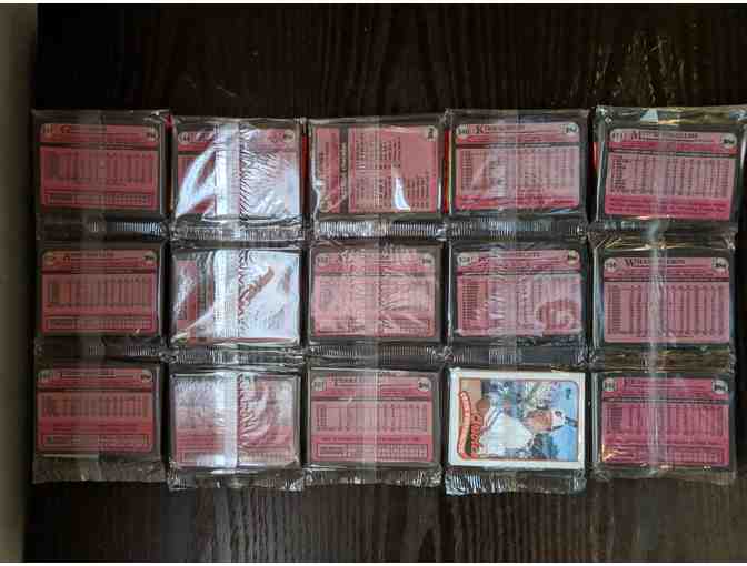 Five (5) unopened triple-packs of 1989 Topps baseball cards