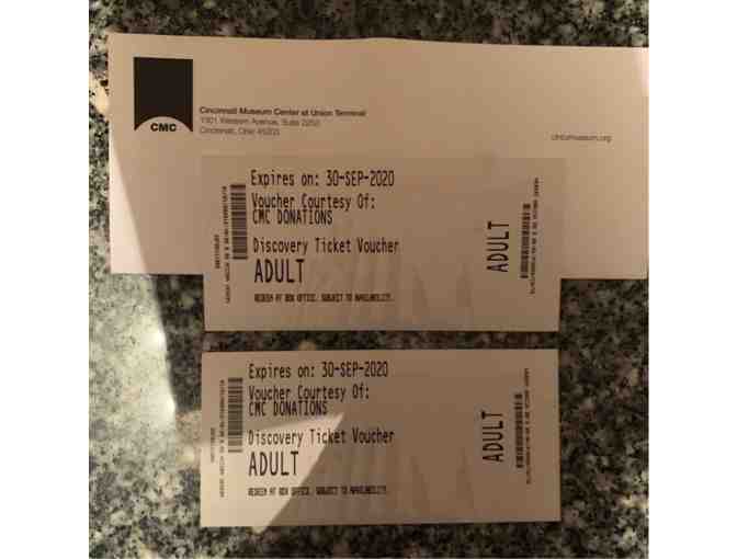Two (2) Tickets to the Cincinnati Museum Center