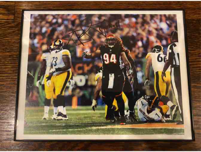 Cincinnati Bengals Autograph Bundle - AJ Green, Marvin Lewis, Domata Peko