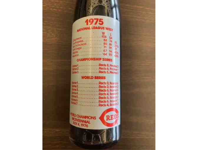 Cincinnati Reds 16 oz. Pepsi Bottle from the 1975 World Champion Bicentennial July 4, 1976