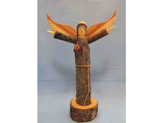 New Mexico Santero Antonio Padilla Wood Carved Angel #2