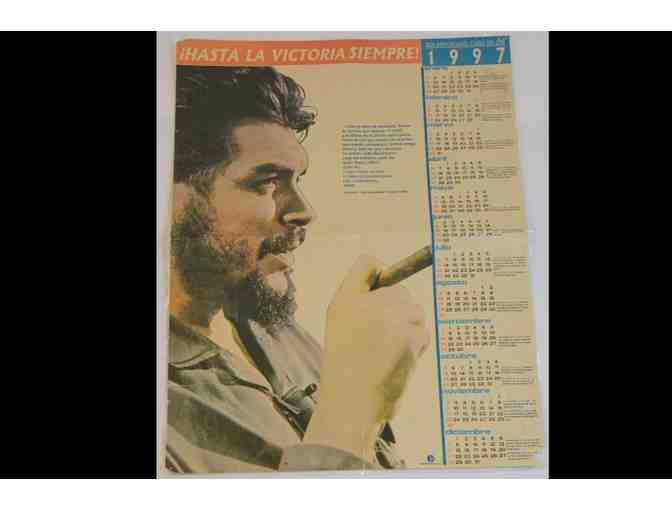 Che Guevara Calendar, Purchased in Cuba, 1997