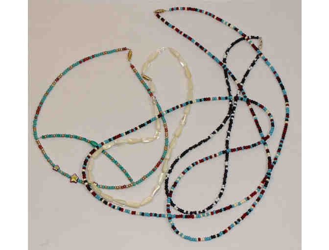 Collection of Handmade Beaded Necklaces