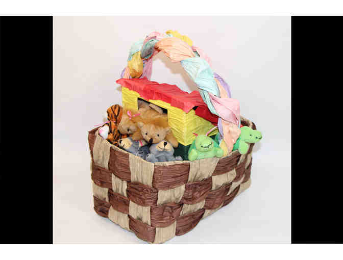 Handmade Paper's Basket-'Noah's Ark'