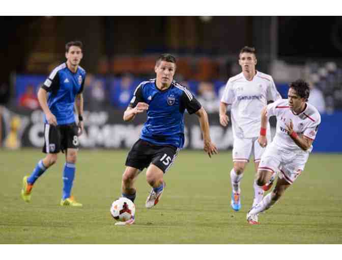 San Jose Earthquakes -  Gift Certificate for two tickets