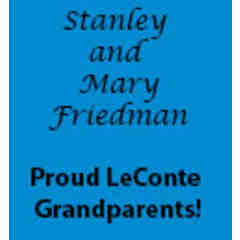 Sponsor: Mary & Stan Friedman
