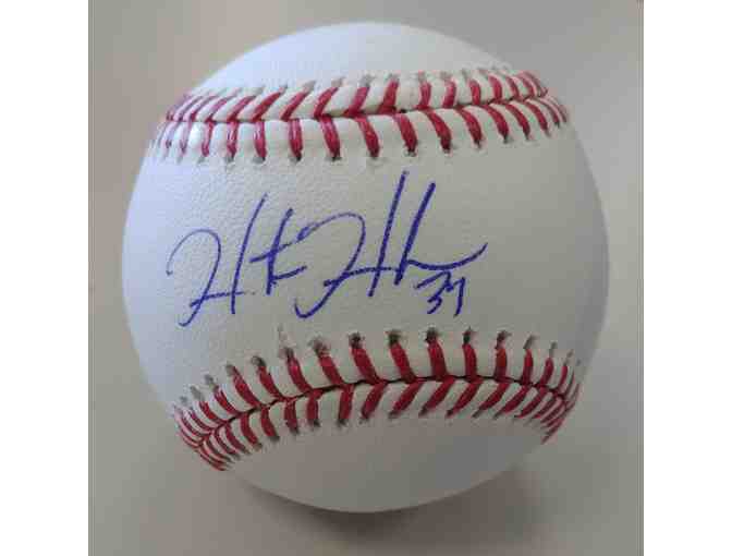 Heath Hembree Autographed Baseball, Red Sox Pitcher