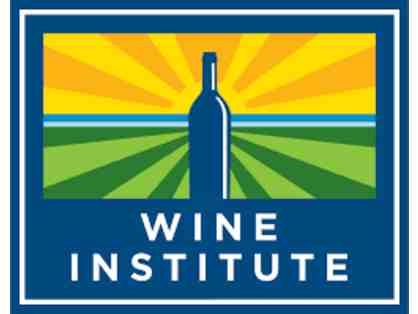 Case of assorted California Wine donated by California Wine Institute
