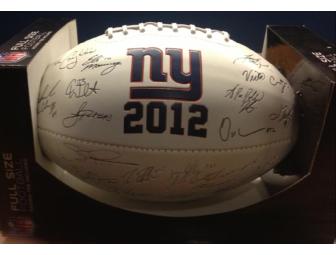 Collector's Football from the New York Giants