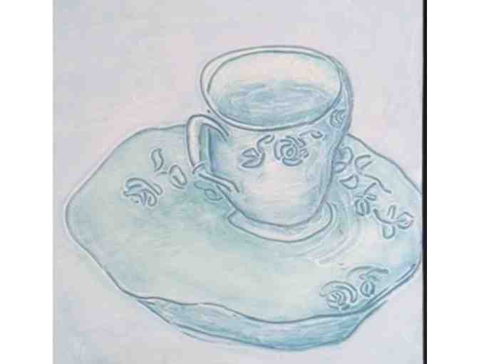 Tea Cup Print 12 by 12 Print