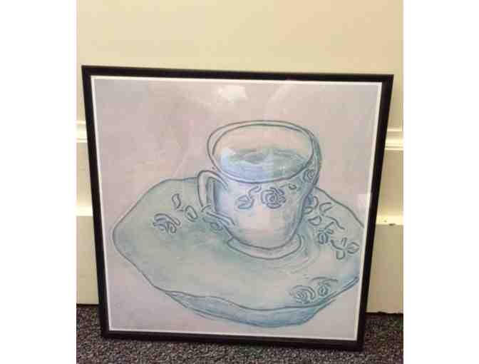 Tea Cup Print 12 by 12 Print