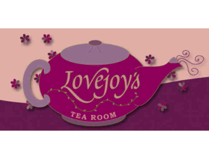High Tea for One at Lovejoy's Tea Room