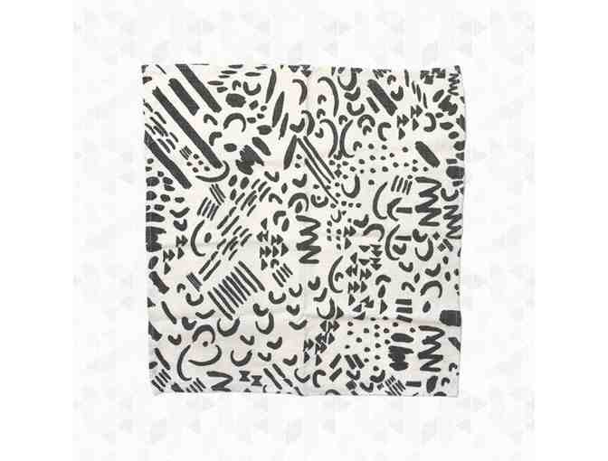 JENNY Pennywood Dashes & Moons Set of 4 Napkins