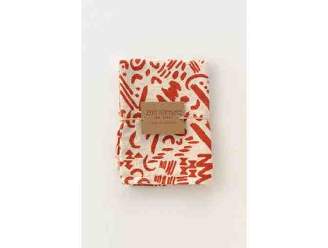 JENNY Pennywood 2 Tea Towels Maze & Dashes & Moon