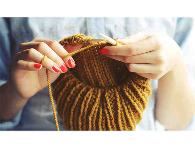 Private Knitting Lesson with Maggie Jones