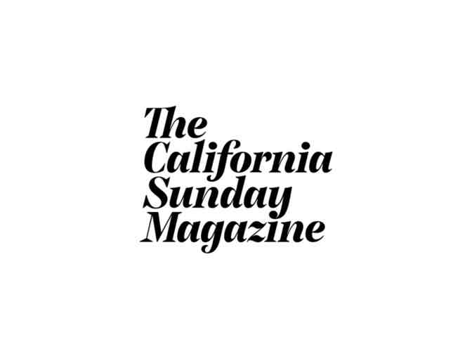 One Year Subscription to The California Sunday Magazine