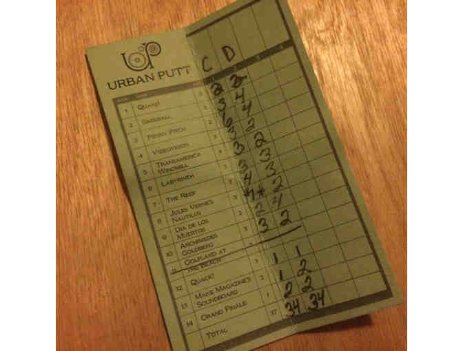 Go to Urban Putt with Dominic!