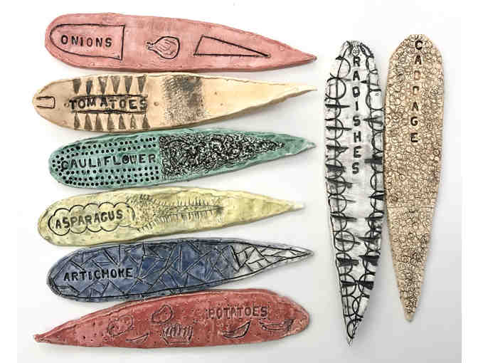 Garden Markers by the 7th Graders