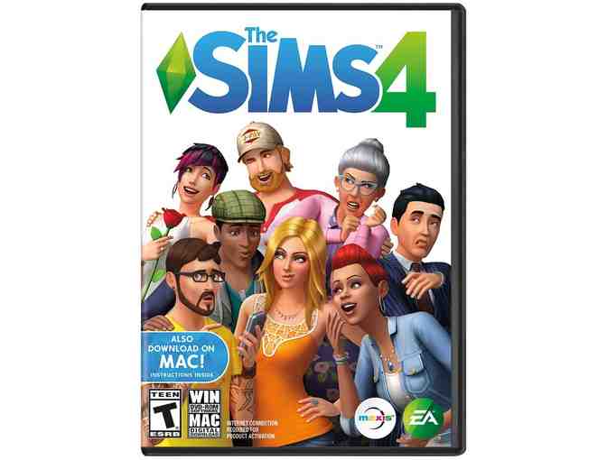 The Sims4 and The Sims4 Get Together video game bundle for PC or MAC