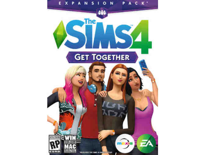The Sims4 and The Sims4 Get Together video game bundle for PC or MAC