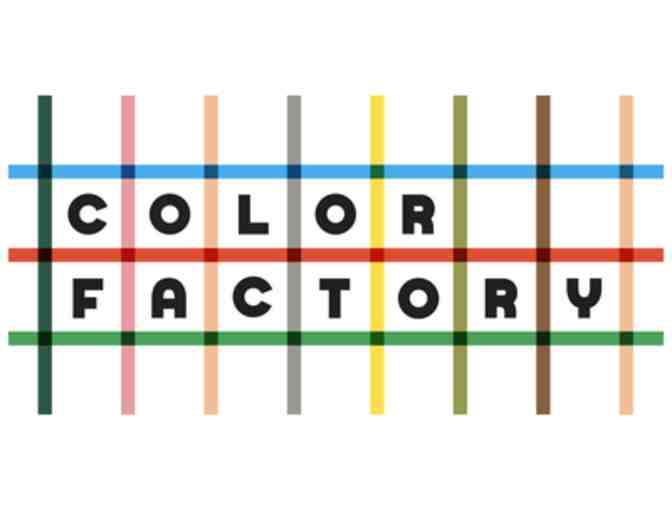2 tickets to the Sold Out Color Factory