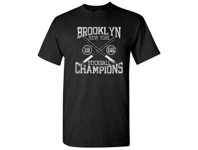 Akadema Babe Ruth Replica Glove & Brooklyn Stickball T-shirt