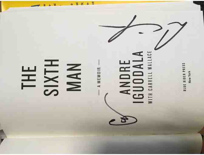 The Sixth Man: A Memoir by Andre Iguodala --Autographed