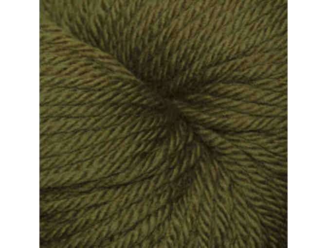 4 Skeins of Cascade 220 Yarn (2 fir green, 1 mocha, 1 sesame)