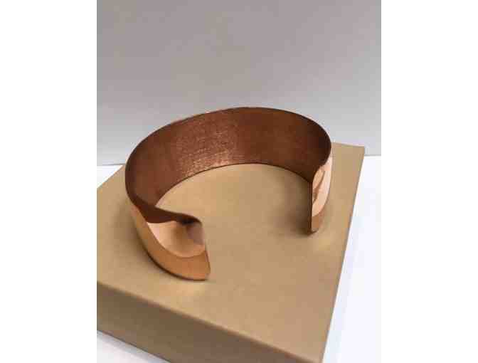 Hade-made Copper Cuff Bracelet