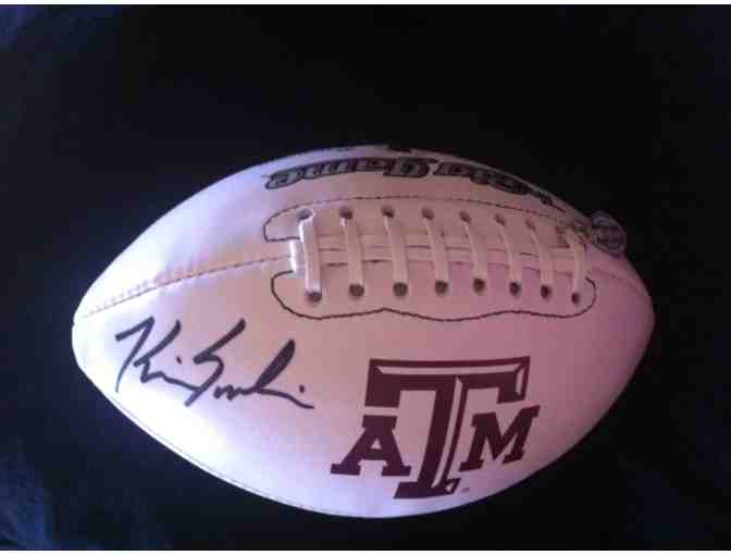 Kevin Sumlin, Texas A & M Head Football Coach,  Autograph Football