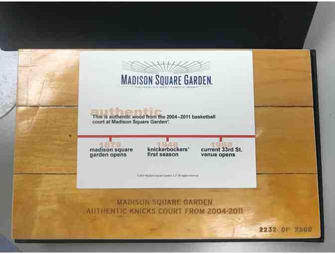 Piece of the Madison Square Garden from 2004-2011