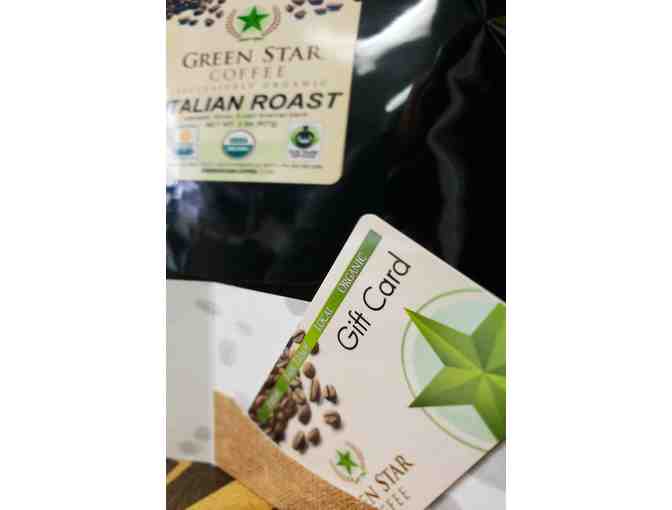 $20 Gift Card and 2 Lb bag of Italian Roast Coffee from Green Star Coffee in Santa Barbara - Photo 1