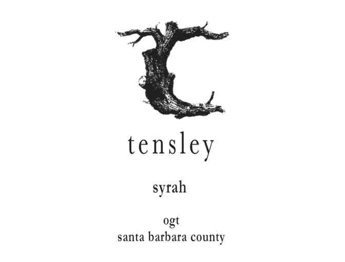 1.5L Magnum of Tensley 2017 'Bailey Michelle Tensley' Syrah