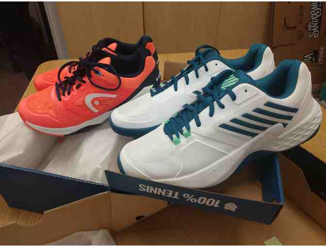 Two Pairs of Tennis Shoes from the Alisal Tennis Pro Shop