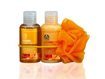 The Sweet Scent of Citrus: Body Shop Pamper Basket