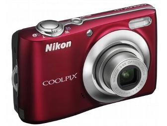 For Your Winning Photos: Nikon CoolPix L24 Digital Camera Plus jWIN Digital Photo Frame