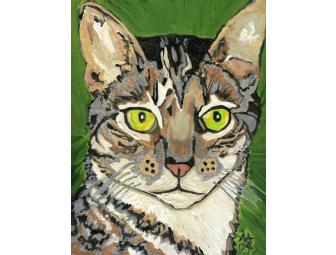 Immortal Beloved: Personalized Pet Portrait by Amy Anderson