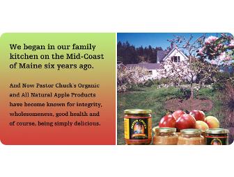 Holy Applesauce! Gift Basket of Pastor Chuck's Organic Apple Products